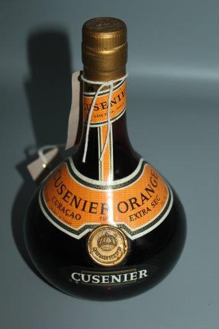 One bottle of Cusenier Orange Curacao,